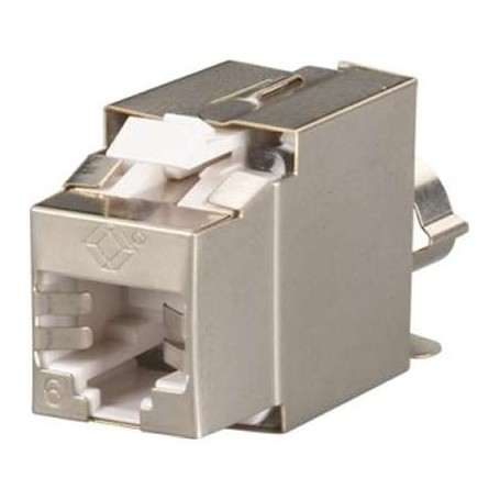 Black Box FMS300-R2 CAT6 Shielded Keystone Jack w/ Universal Wiring - 1 x RJ-45 Keystone