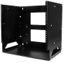 StarTech.com Wall-Mount Server Rack with Built-in Shelf - Solid Steel - 4U