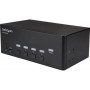 StarTech SV431DHD4KU 4 Port HDMI KVM Switch - 4K 30Hz - Dual Display