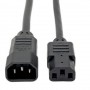 Eaton P004-010 Tripp Lite 10ft PDU Power Cord C13 C14 10A 250V 18 AWG