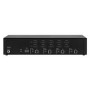 Black Box KVS4-2004V NIAP4 Secure KVM Switch, Dual Head, 4-Port, DP