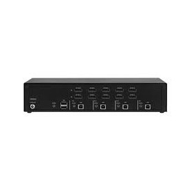 Black Box KVS4-2004V NIAP4 Secure KVM Switch, Dual Head, 4-Port, DP