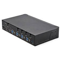 StarTech SV431HU34K6 4 Port HDMI KVM Switch - Single Monitor 4K 60Hz Ultra HD HDR