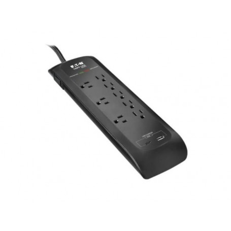 Eaton TLP88DBUC 8-Outlet Surge Protector with USB Compatible Tripp Lite