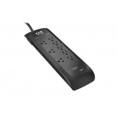 Eaton TLP88DBUC 8-Outlet Surge Protector with USB Compatible Tripp Lite