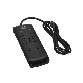Eaton TLP88DBTEL 8-Outlet Surge Protector Compatible Tripp Lite