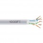 Black Box EYN877B-PB-1000 Giga true 550 CAT6 Bulk PLN Gray 1000FT
