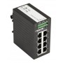 Black Box LGH008A Gigabit Ethernet Extended Temperature Switch, 8-Ports
