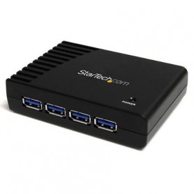 StarTech.com 46.99 4 Port Black SuperSpeed USB 3.0 Hub - 4 Port USB 3.0 Hub