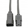 Eaton P005-12N Tripp Lite 1ft Heavy Duty PDU Power Cord C13 C14 15A 250V