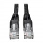 Black Box CAT6PC-001-BK 1ft CAT6 Patch Cable Black