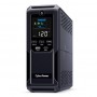 CyberPower CP1500AVRLCD3 1500VA/900W Line Interactive Ups, Mini-Tower, 12 Outlets, AVR, LCD, USB Charging, 3 Year