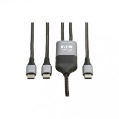 Eaton U420P-2X6-100W 100W USB-C Charging Cable/Splitter