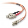 Belkin F2F202L7-01M CABLE FIBER LC/SC 1M DUPLEX 62.5/125