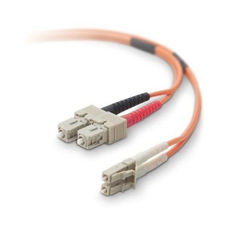 Belkin F2F202L7-01M CABLE FIBER LC/SC 1M DUPLEX 62.5/125