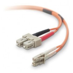 Belkin F2F202L7-01M CABLE FIBER LC/SC 1M DUPLEX 62.5/125