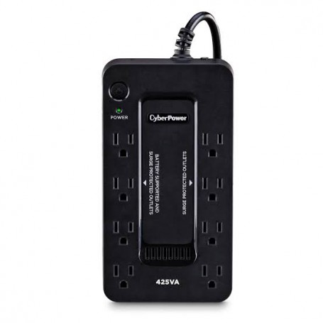 CyberPower ST425 425VA/260W Compact 120V 8OUT 5FT Cord 3-Year Warranty