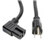Eaton P019-008-C15RA Tripp Lite Power Cord NEMA 5 15P Right Angle C15