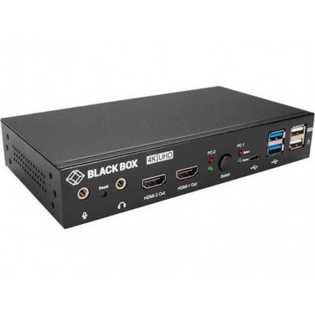 Black Box KVD200-2H Control 2 PCs with One Keyboard/Mouse