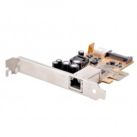 StarTech ST1000PEXPSE 1 Port 2.5Gbps PoE Network Card, PCIe Ethernet Card