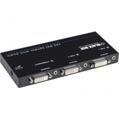 Black Box AVSP-DVI1X2 1x2 DVI-D Splitter with Audio and HDCP