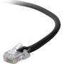 Belkin A3L791-10-BLK Cat5e Non-Booted UTP Patch Cable, Black, 10ft