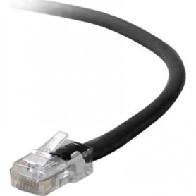 Belkin A3L791-10-BLK Cat5e Non-Booted UTP Patch Cable, Black, 10ft