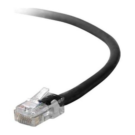 Belkin A3L791-10-BLK Cat5e Non-Booted UTP Patch Cable, Black, 10ft