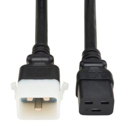 Eaton P036-E03 Tripp Lite 3ft PDU Power Cord C19 P Lock C20 Heavy Duty