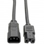 Eaton P018-003 Tripp Lite 3ft Power Cord C14 C15 Heavy Duty 15A 250V