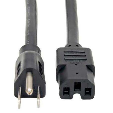 Eaton P019-004 Tripp Lite 4ft Power Cord NEMA 5 15P to C15 Heavy Duty