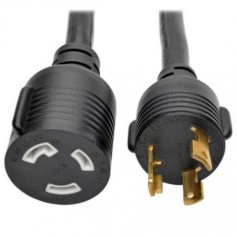 Eaton P046-006-LL-30A Tripp Lite 6ft Power Extension Cord NEMA L5 30P NEMA