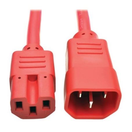 Eaton P018-003-ARD Tripp Lite 3ft Power Cord C14 C15 Heavy Duty 15A 250V