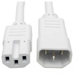 Eaton P018-006-AWH Tripp Lite 6ft Power Cord C14 C15 Heavy Duty 15A 250V