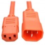 Eaton P005-006-AOR Tripp Lite 6ft Heavy Duty PDU Power Cord C13 C14 15A 250V
