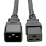 Eaton P036-002 Tripp Lite 2ft Power Extension Cord C19 C20 Heavy Duty