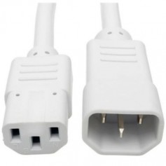 Eaton P005-006-AWH Tripp Lite 6ft Heavy Duty PDU Power Cord C13 C14 15A 250V