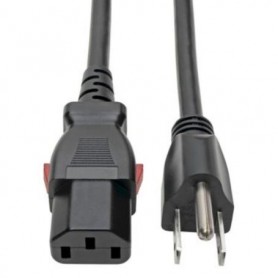 Eaton P006-L03 Tripp Lite 3ft Computer Power Cord NEMA 5 15P Locking C13