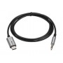 Eaton U437-MM1-03 USB-C to 3.5mm Audio Adapter Cable Compatible Tripp Lite