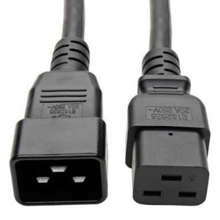 Eaton P036-006 Tripp Lite 6ft Power Extension Cord C19 C20 Heavy Duty