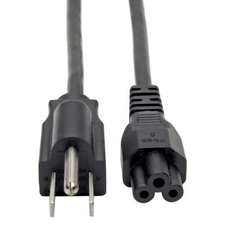 Eaton P013-006 Tripp Lite 6ft 3 Slot Power Cord NEMA 5 15P C5 Laptop Notebook