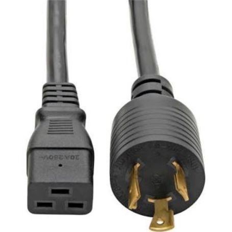 Eaton P040-006 Tripp Lite 6ft Power Cord C19 NEMA L6 20 Heavy Duty 20A