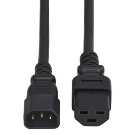 Eaton P037-005 Tripp Lite 5ft Power Cord C14 C21 Heavy Duty 15A 250V