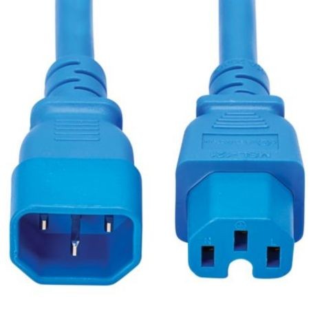 Eaton P018-010-ABL Tripp Lite 10ft Power Cord C14 C15 Heavy Duty 15A 250V