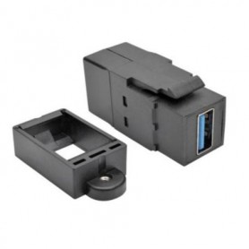 Eaton U325-000-KP-BK Tripp Lite USB 3.0 Keystone/Panel Mount Coupler