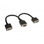 Eaton P516-001 1 ft VGA Monitor Y-Splitter Cable Compatible Tripp Lite