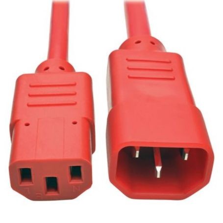 Eaton P005-003-ARD Tripp Lite Heavy Duty PDU Power Cord C13 C14 15A