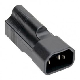 Eaton P002-000 Tripp Lite NEMA 5 15R C14 Power Cord Adapter 15A 125V Black