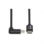 Eaton U040-01M-C-RA Tripp Lite USB-C to USB-C Right-Angle Cable