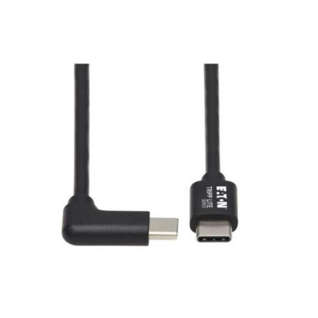 Eaton U040-01M-C-RA Tripp Lite USB-C to USB-C Right-Angle Cable